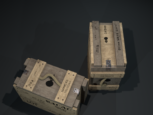 ww2-crate Modelo 3D
