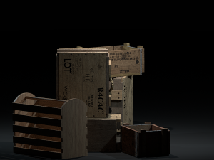 ww2-crates-pack 3D Model