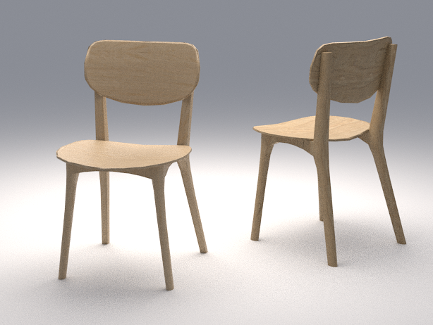 chair01 Modelo 3D .c4d .max .obj .3ds .fbx .stl .blend 