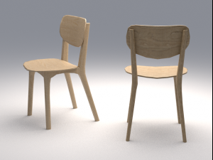 chair01 Modelo 3D