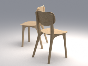 chair01 Modelo 3D