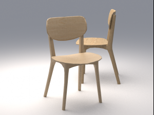 chair01 Modelo 3D