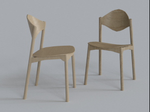 chair02 3D मॉडल