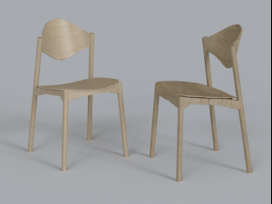 chair02 3D मॉडल