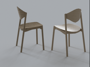 chair02 3D मॉडल
