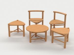 furnitureset 01 3D 모델
