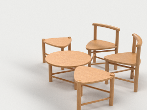 furnitureset 01 3D Модель