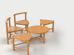 furnitureset 01 3D Модель