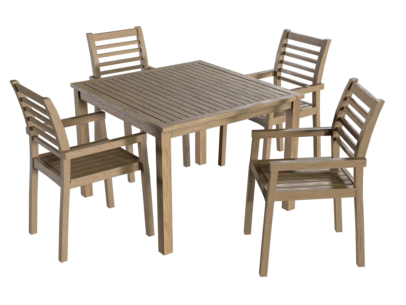 tableset 01 3D Model .c4d .max .obj .3ds .fbx .stl .blend