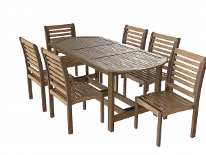 table set03 3D Model