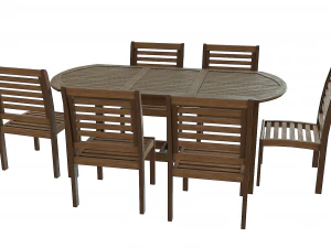 table set03 3D Model