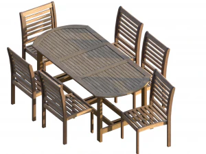 table set03 3D Model