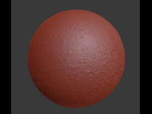 moon scifi 3D-Modell