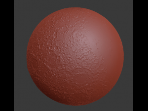 moon scifi 3D-Modell