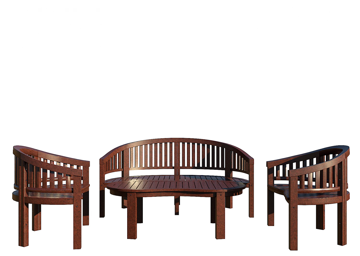 furnitureset4 3D Model .c4d .max .obj .3ds .fbx .stl .blend