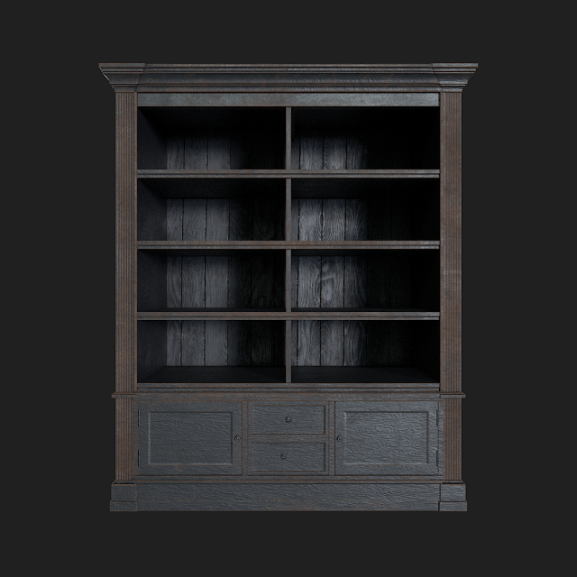 shelve 2 Modèle 3D .c4d .max .obj .3ds .fbx .stl .blend
