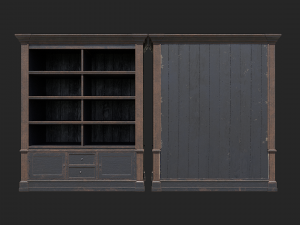shelve 2 3D Модель