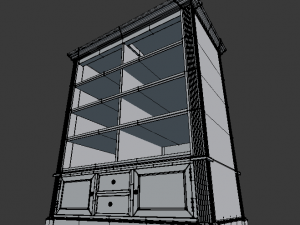 shelve 2 3D Модель