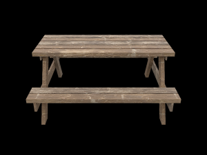 picnicbench 1 3D 모델