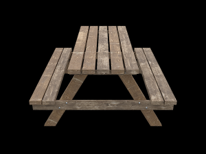 picnicbench 1 3D 모델