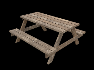 picnicbench 1 3D 모델