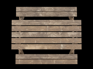 picnicbench 1 3D 모델