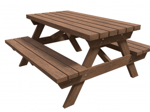 picnic bench 2 3D Model
