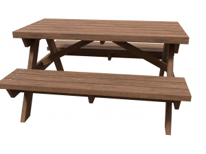 picnic bench 2 3D 모델