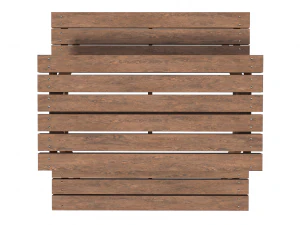 picnic bench 2 3D Model