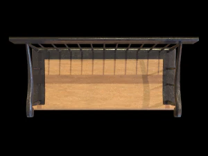 bench01 3D Model