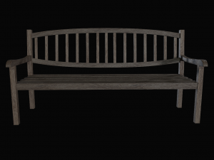 bench02 Modello 3D
