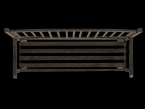 bench02 Modello 3D