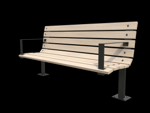 bench3 3D मॉडल