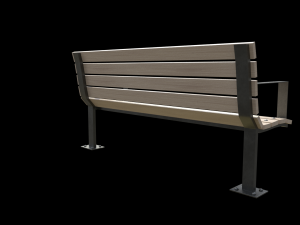 bench3 3D मॉडल