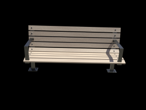 bench3 3D मॉडल