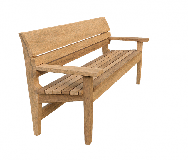 bench 4 3D-Modell .c4d .max .obj .3ds .fbx .stl .blend 