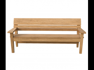bench 4 3D-Modell