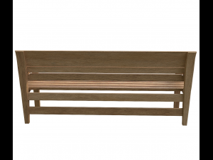 bench 4 3D-Modell