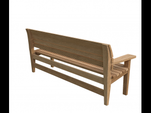 bench 4 3D-Modell