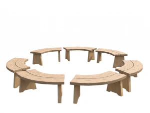 bench5 3D Model