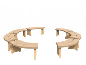 bench5 3D Model