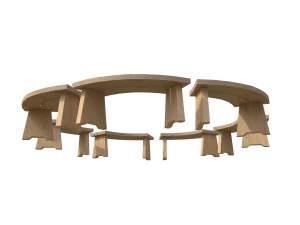 bench5 3D Model
