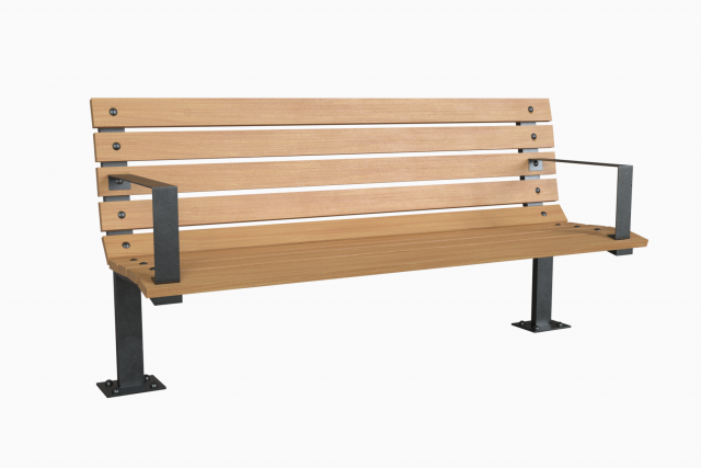 bench06 3D Model .c4d .max .obj .3ds .fbx .stl .blend 