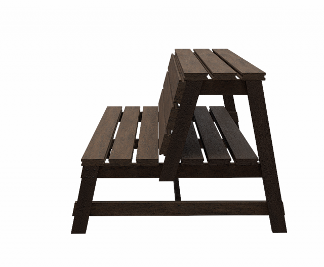 firepitbench1 3D-Modell .c4d .max .obj .3ds .fbx .stl .blend 