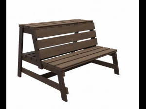 firepitbench1 3D Model