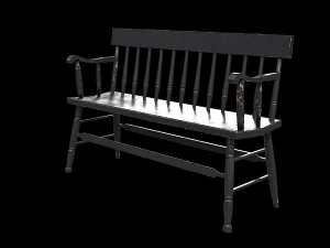 bench8 3D Model