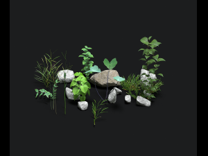 assetnature pack01 3D Model