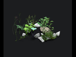 assetnature pack01 3D Model