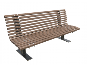 station bench10 3D Model