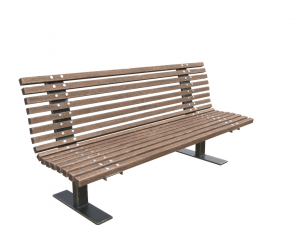 station bench10 3D Model